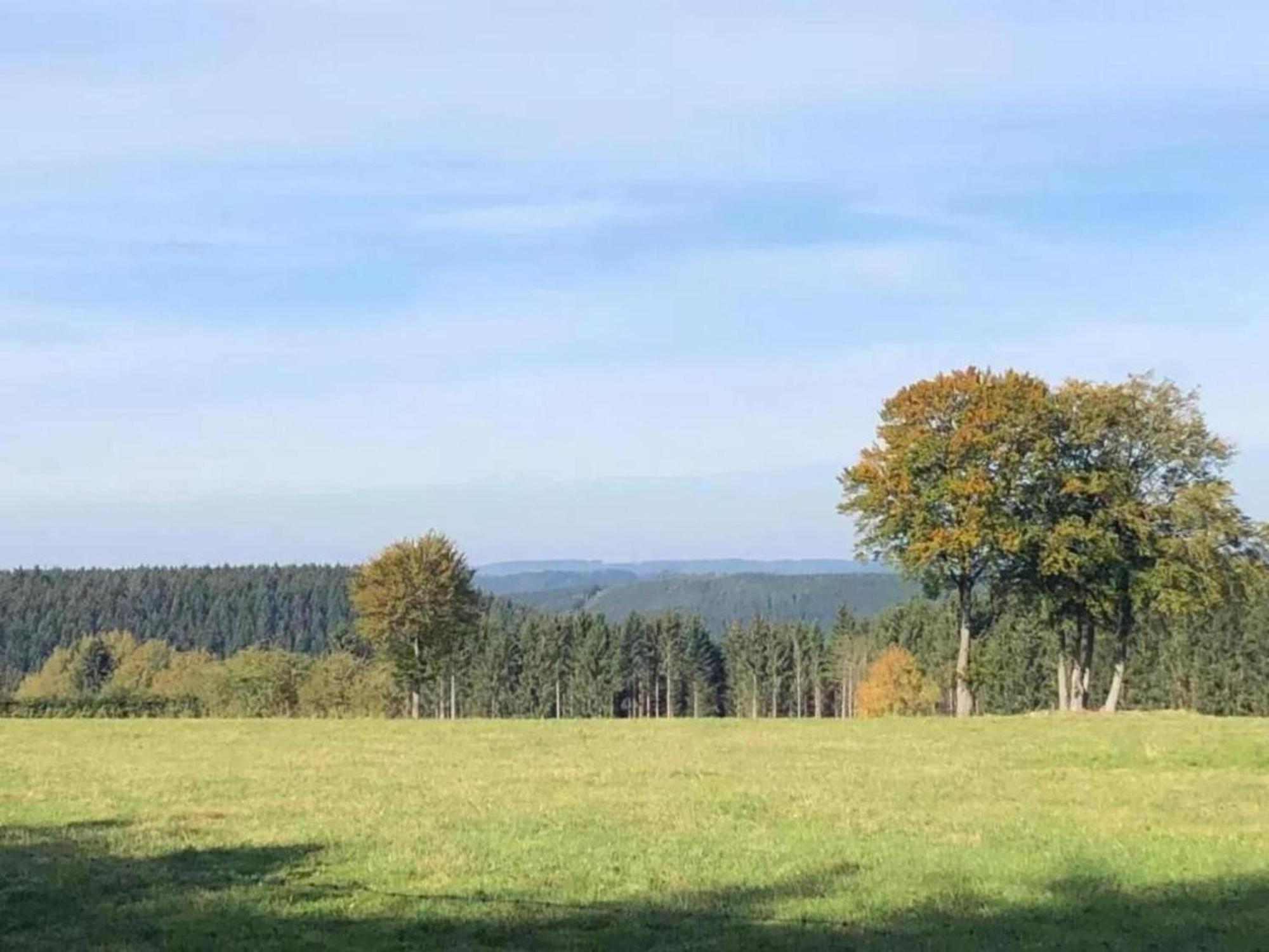 Vila Detached House With Breathtaking Views Malmedy Exteriér fotografie